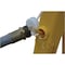 Vestil A-Frame Barricade, 44.5W x 19.5L x 31.75H, Plastic, 31.75 Height, 19.5 Length, 9, Yellow/Orange AFB-44 - alternate 3